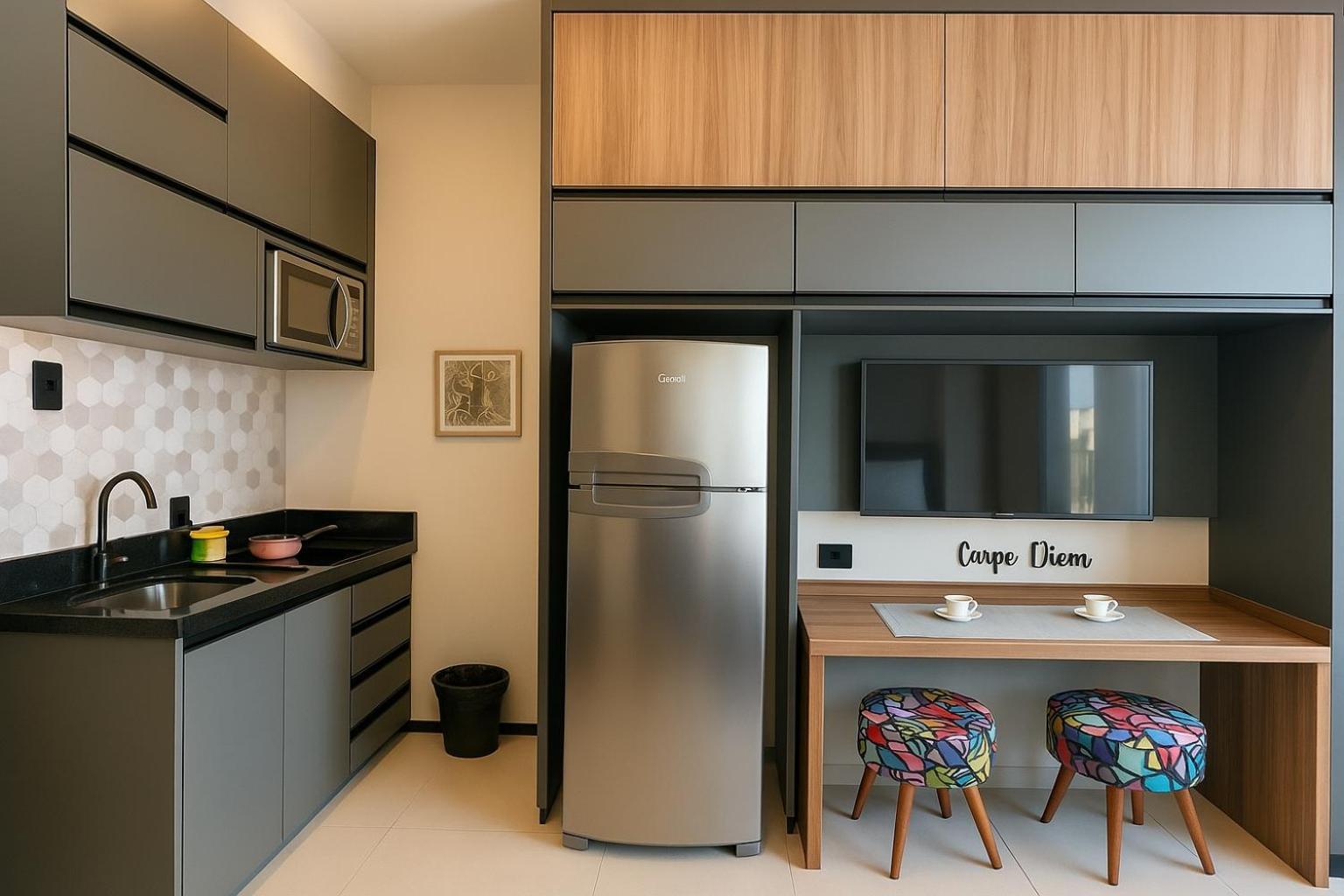 2307 - Infinity Pool Studio, Allianz Front, Fully Equipped & Modern ! Apartamento *