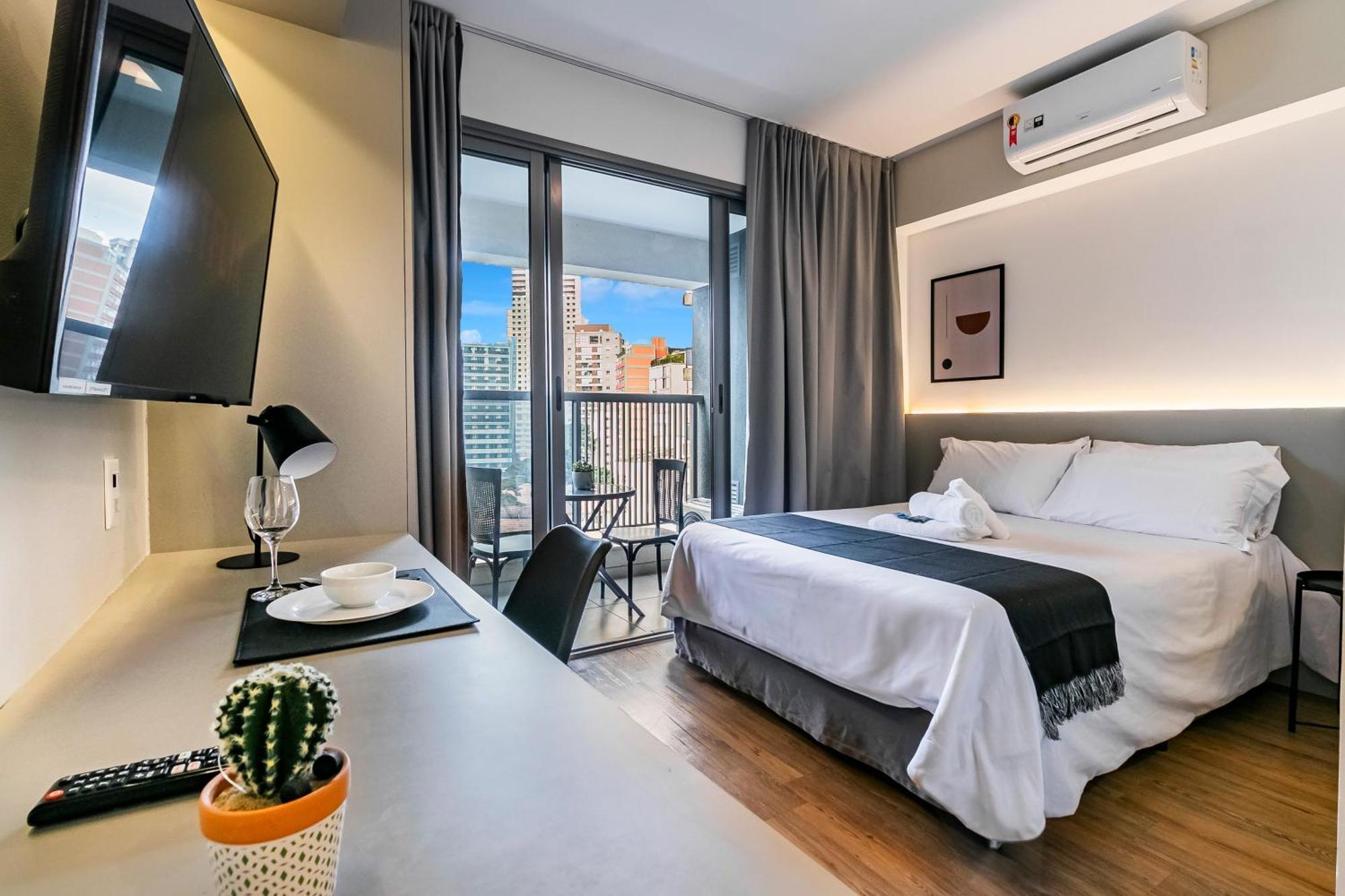 No Metro Madalena A 6min Av Paulista Apartment *