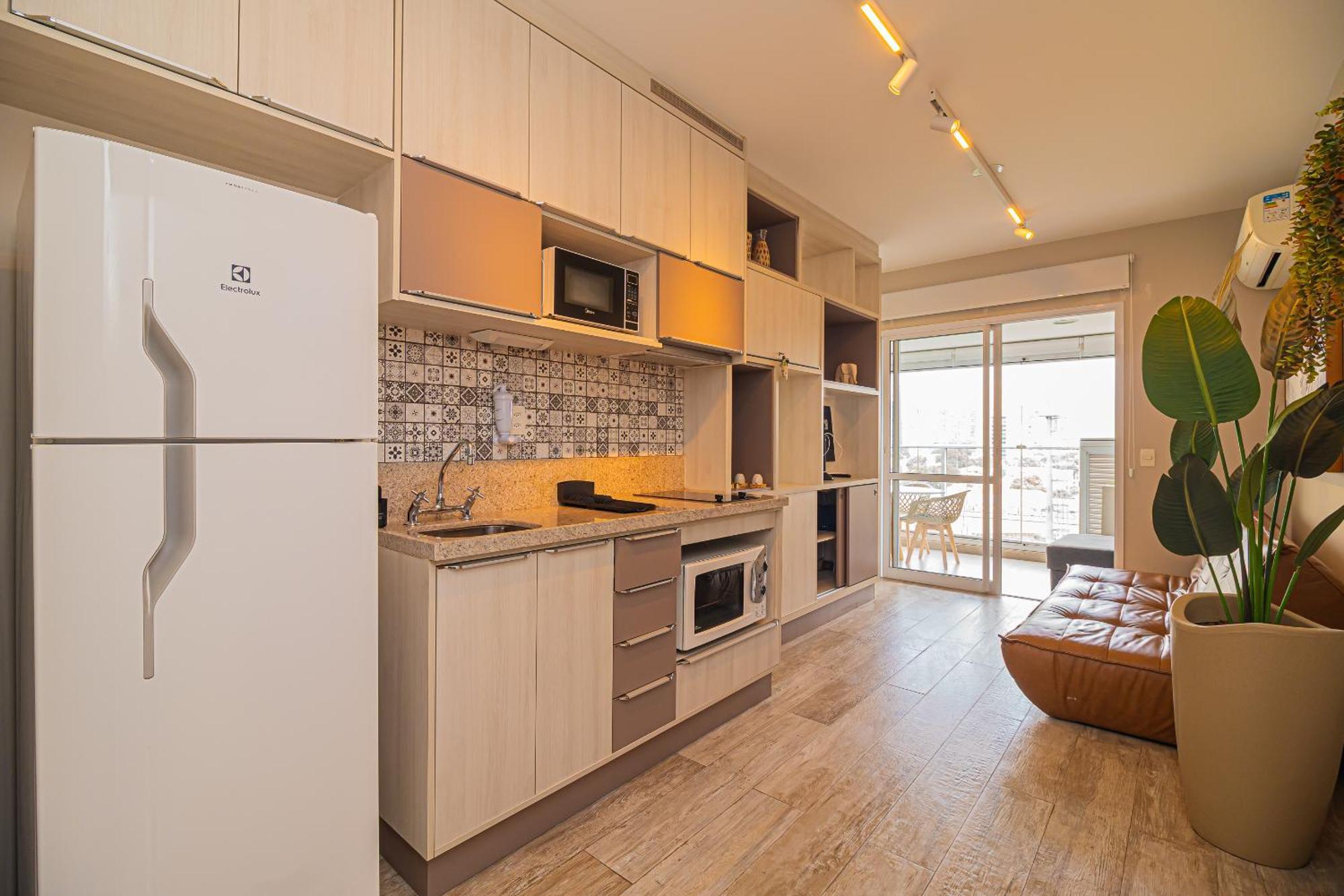 Brown Stay Brooklin - Novo, Charmoso E Com Lazer Premium - Por Do Sol Perfeito Apartamento *