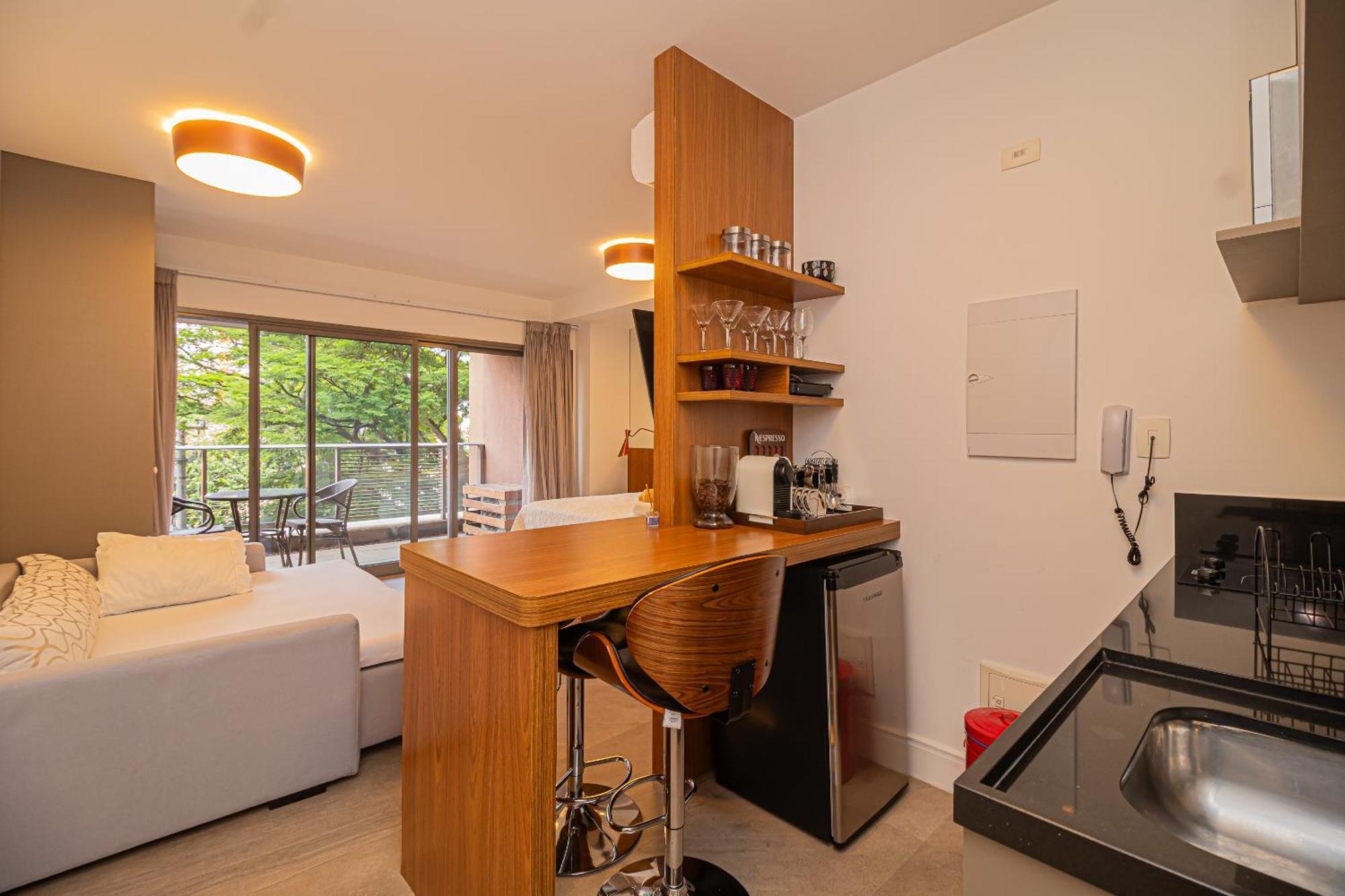 Apartamento Wood Brooklin - Hospede-Se No Habitarte, O Predio Dos Famosos - Piscina, Vaga E Pets São Paulo