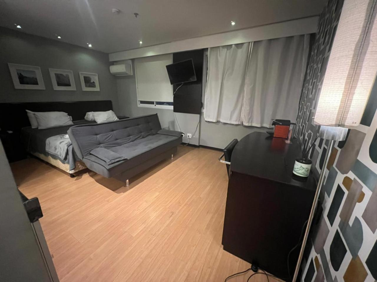Flat Particular - Olimpia Com Vista Privilegiada 11º Andar Aparthotel São Paulo