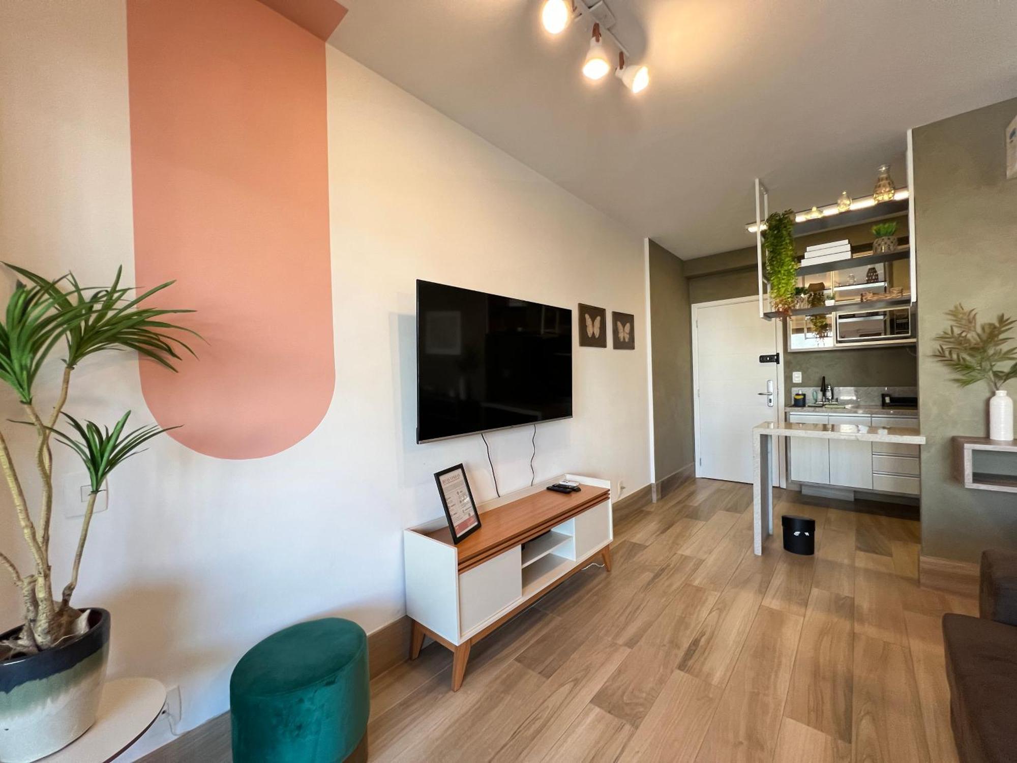 Acropole Habitarte - Studio Novo, Cool E Silencioso - Piscina E Ar No Brooklin Apartment *