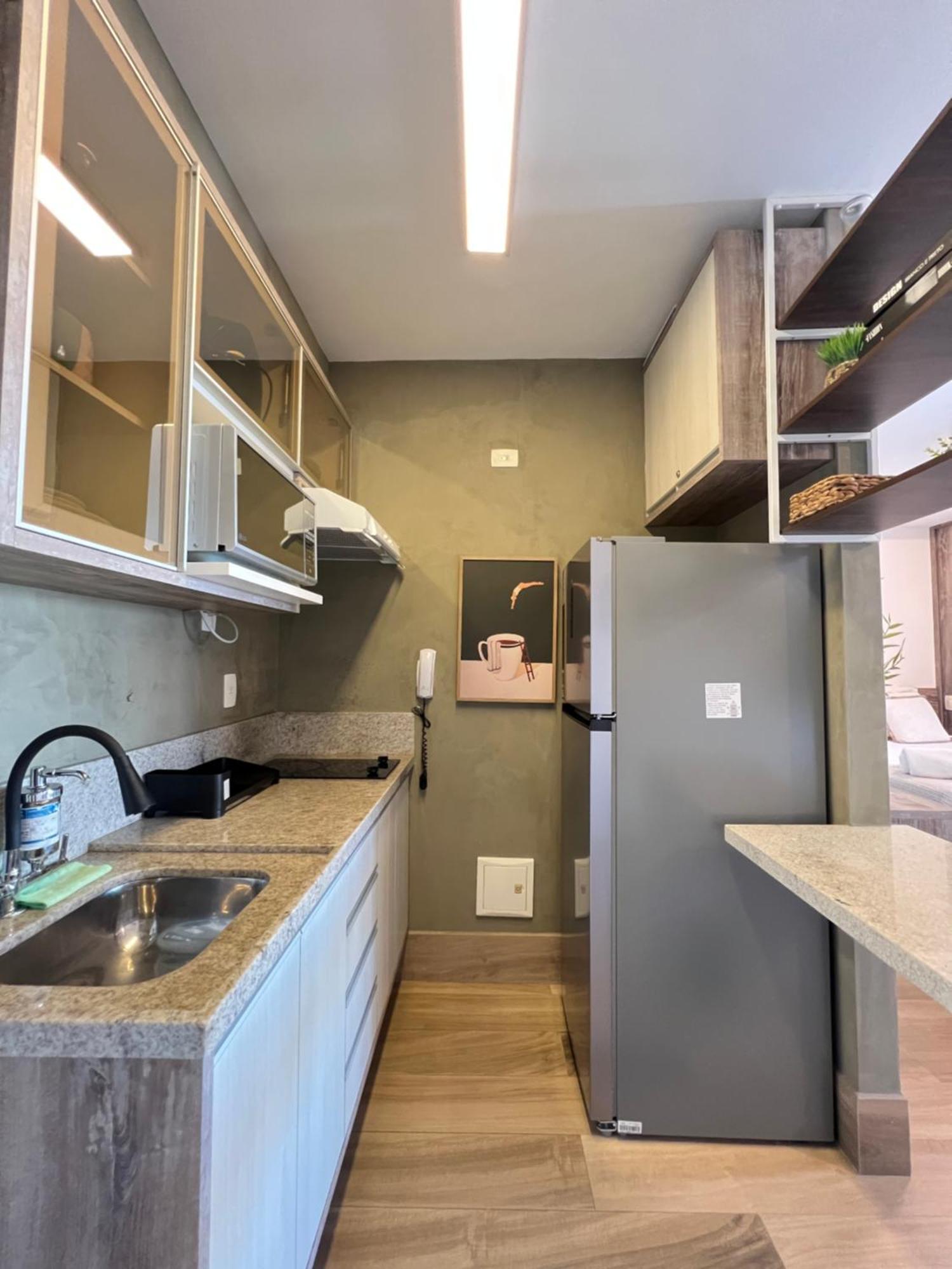 Acropole Habitarte - Studio Novo, Cool E Silencioso - Piscina E Ar No Brooklin Apartment