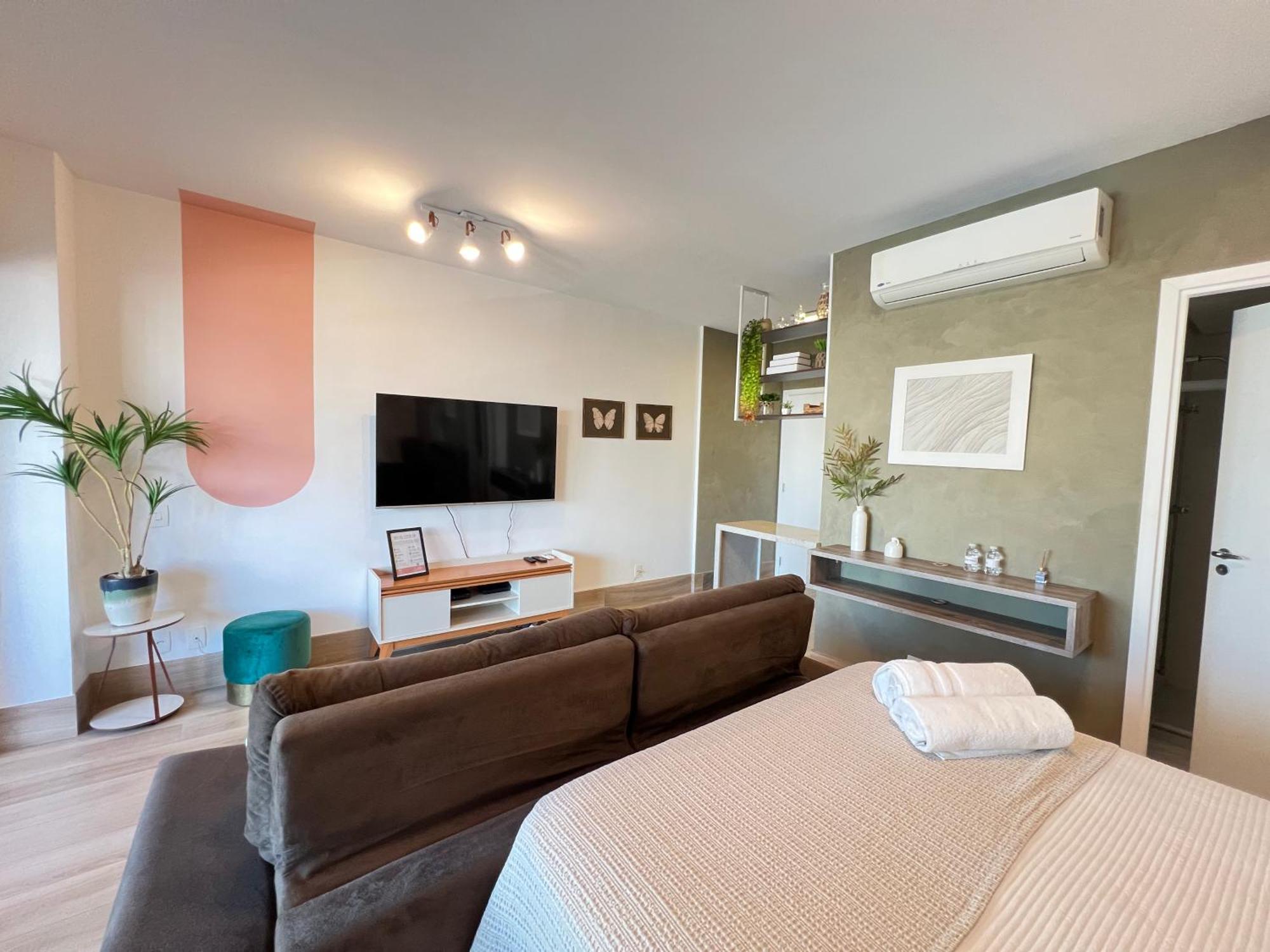Acropole Habitarte - Studio Novo, Cool E Silencioso - Piscina E Ar No Brooklin