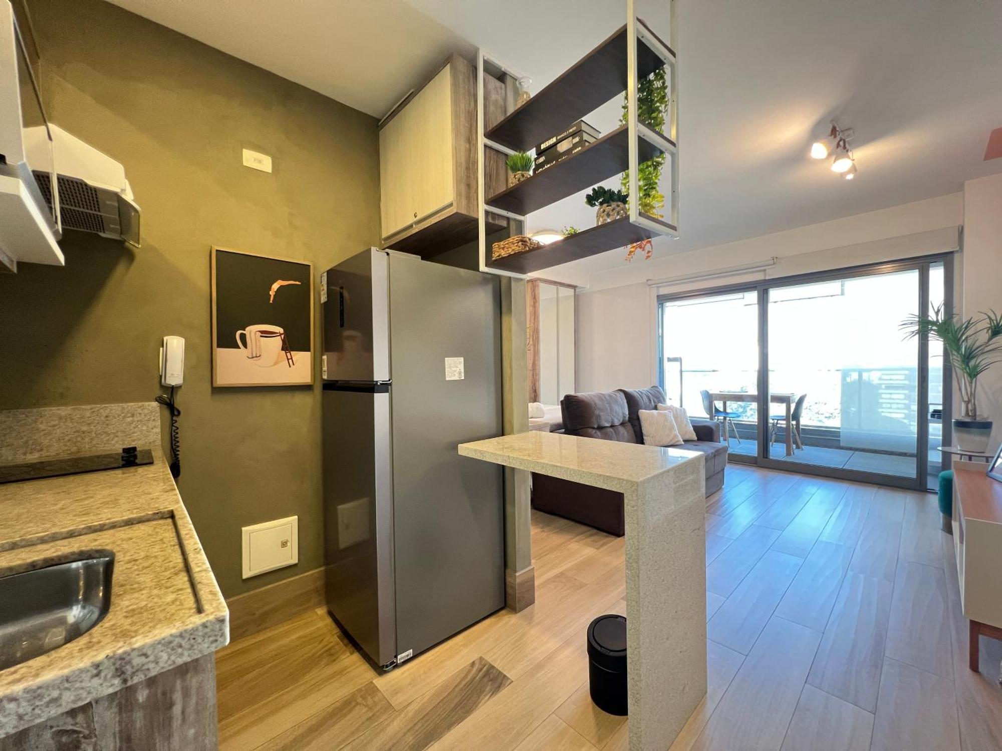 Acropole Habitarte - Studio Novo, Cool E Silencioso - Piscina E Ar No Brooklin * Sao Paulo