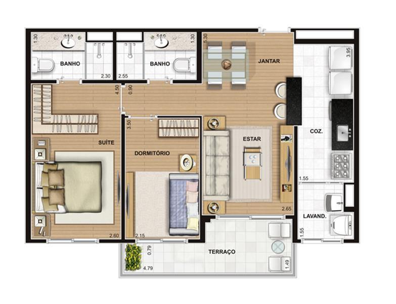 Apartamento Condominio Menara Morumbi *