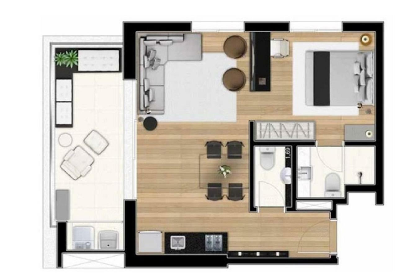 Geo Long Berrini Apartment