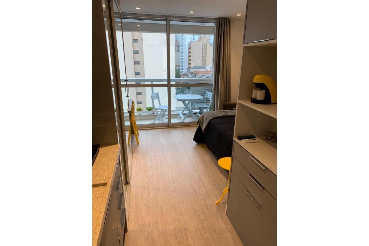 Apartamento Studio Augusta C/ Vaga De Garagem Internet Alta Velocidade Cd809 *