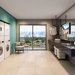Studio Moderno No Brooklin A 230M Do Metro