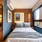 Elegancia Em Moema - Studio Com Vista E Design - M1