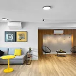 Air Conditioning Modern Kitchen Balcony Studio
