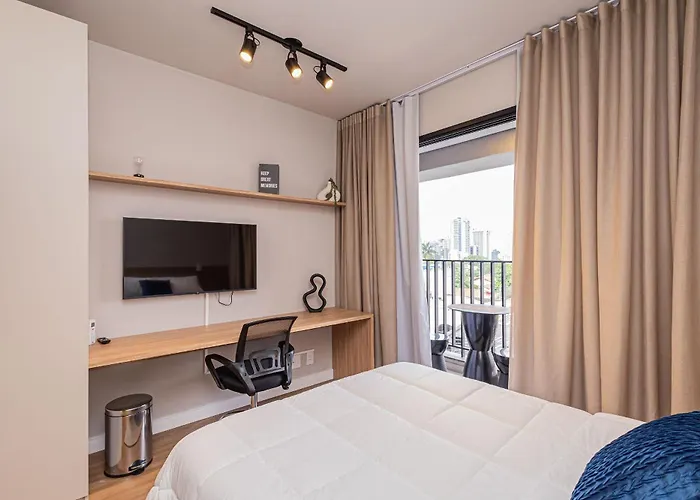Studio 312 Vila Madalena Luxuoso Completo