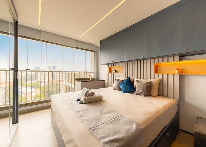 Easy Star - Belo Studio Com Cama King Ao Lado Da Oscar Freire - Oj01I