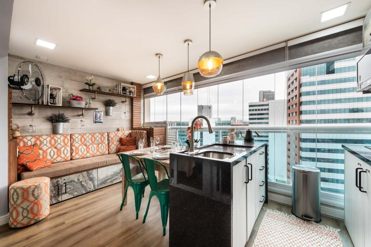 Edificio Summit Pinheiros: View Balcony With Pool & Fitness Near Subway Apartamento São Paulo
