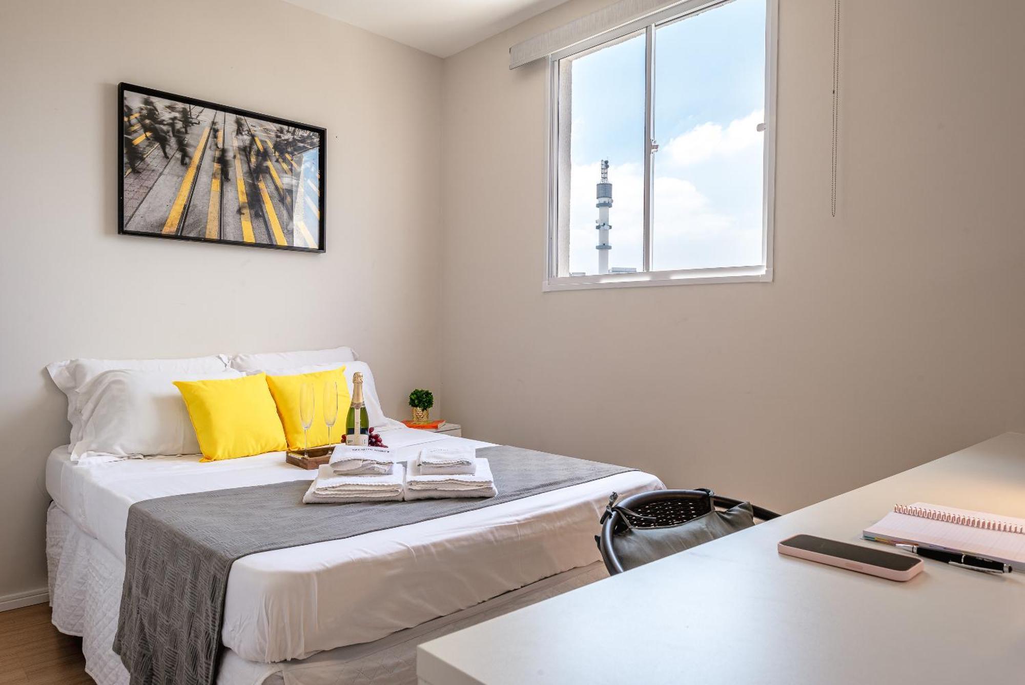 Apartment Allianz Parque - Com Vista Incrivel E Academia *