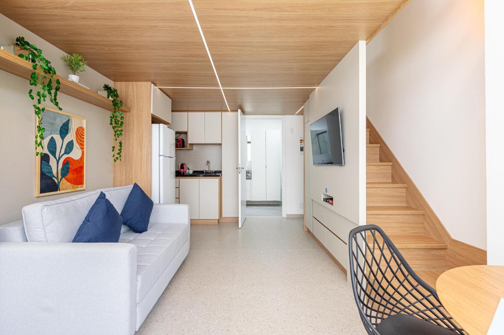 Easy Star - Fabuloso Com Mezanino Ao Lado Do Allianz Park - Ce01i Apartamento *