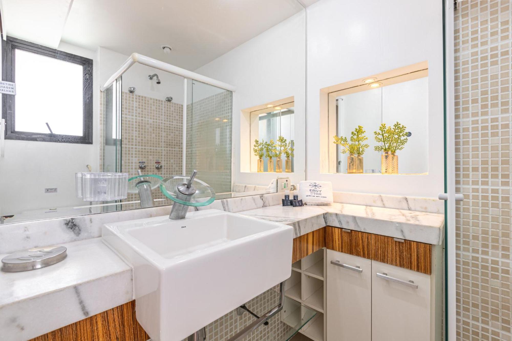 Apartamento Easy Star - Na Olimpia Com Ofuro E Vista Incrivel - Te01h São Paulo