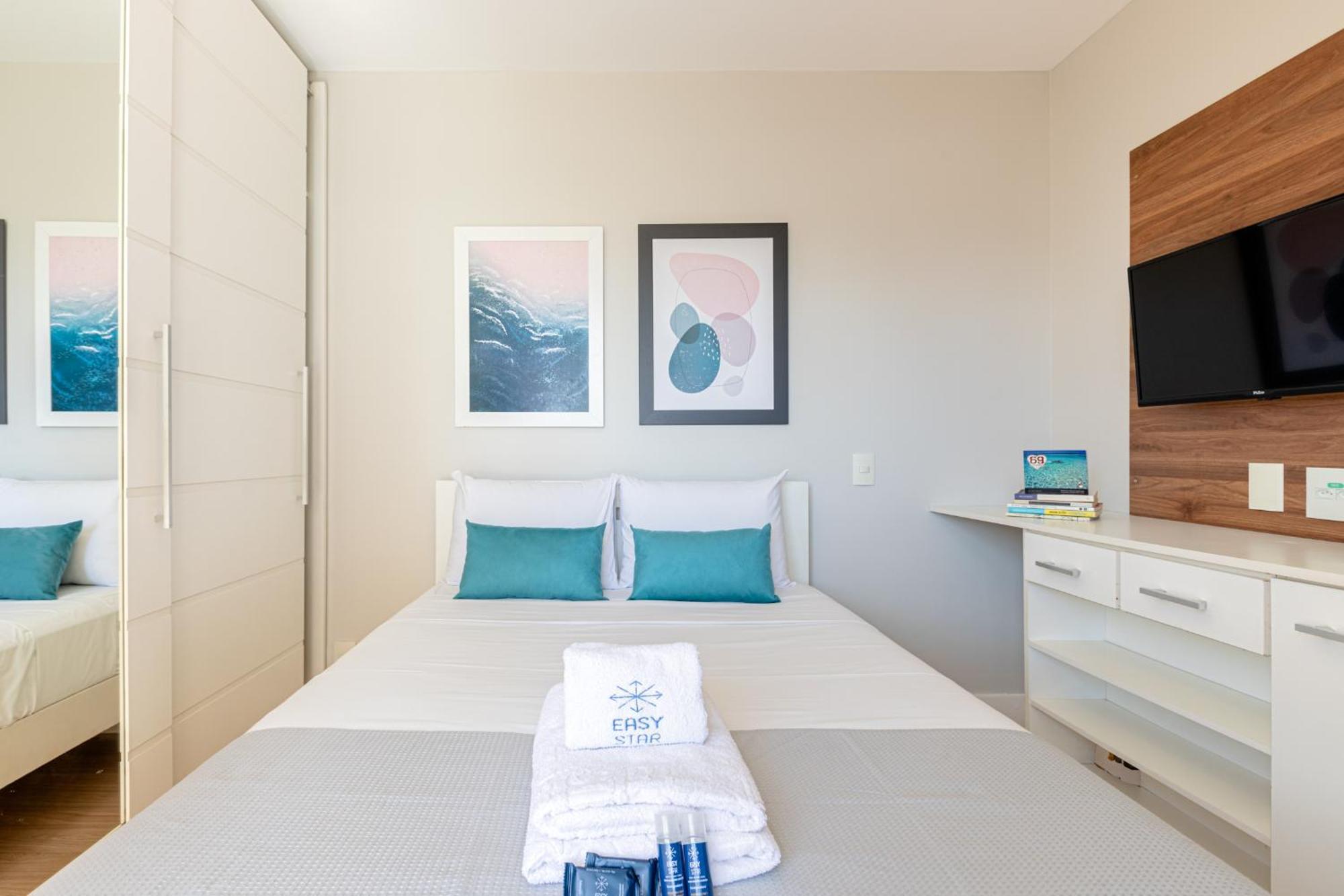 Apartamento Easy Star - Na Olimpia Com Ofuro E Vista Incrivel - Te01h São Paulo