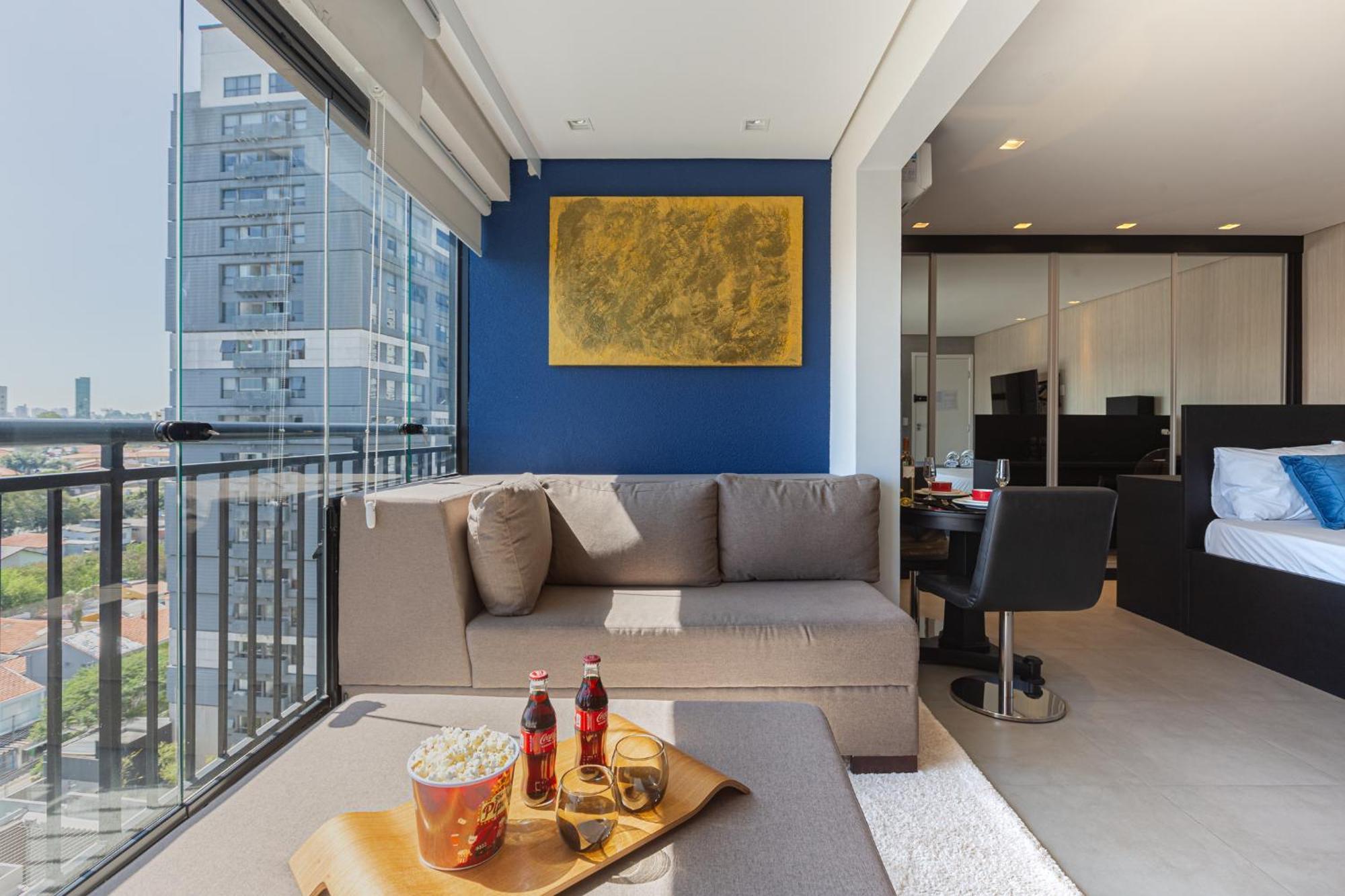 Apartment Easy Star - Espacoso Ao Lado Do Aeroporto De Congonhas - Zy01g *