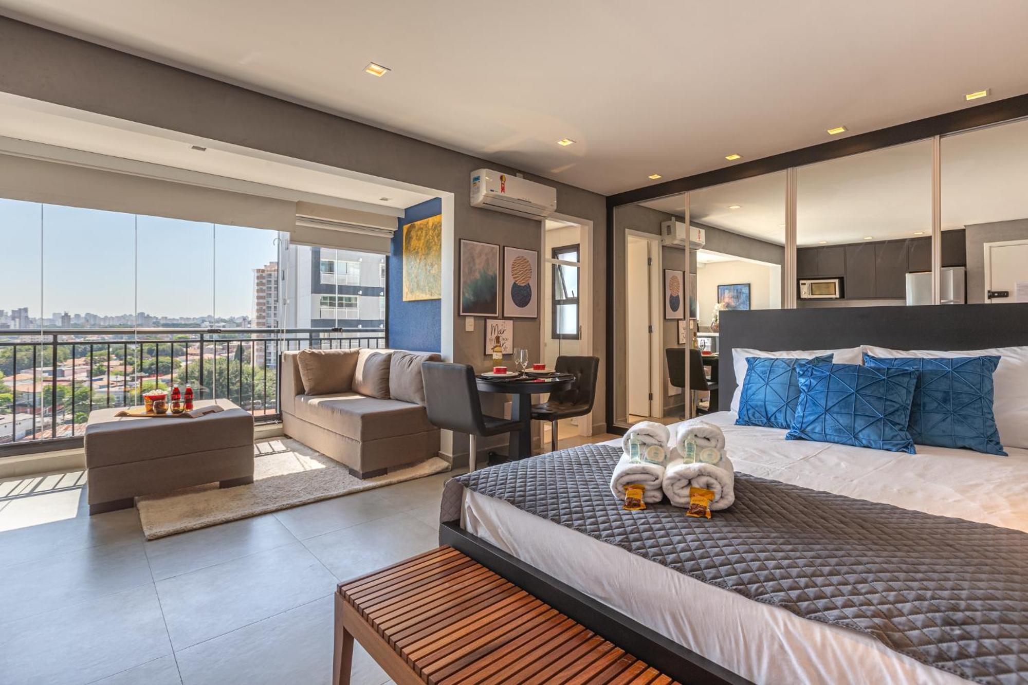 Easy Star - Espacoso Ao Lado Do Aeroporto De Congonhas - Zy01g Apartment