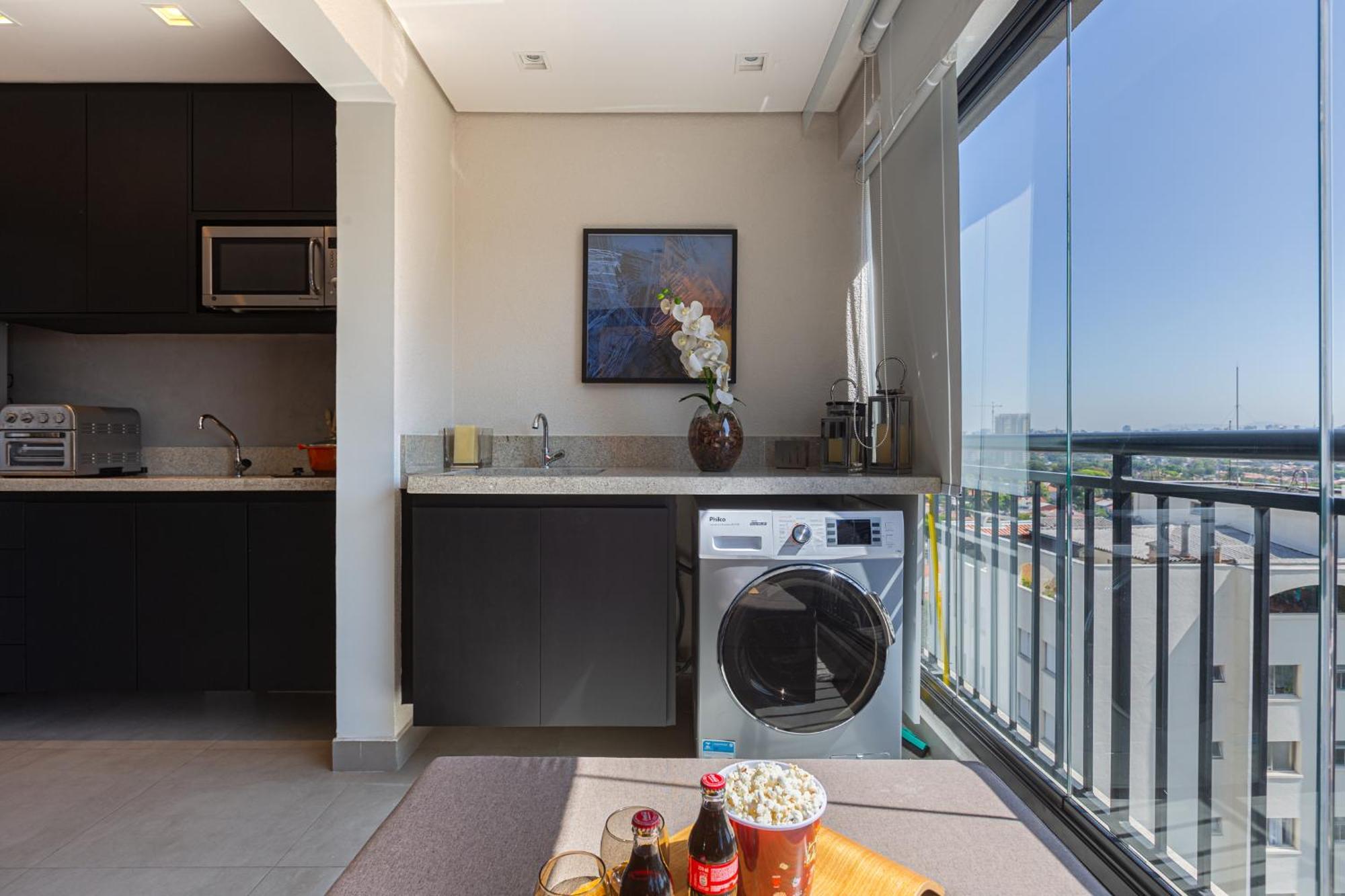 Apartment Easy Star - Espacoso Ao Lado Do Aeroporto De Congonhas - Zy01g Sao Paulo