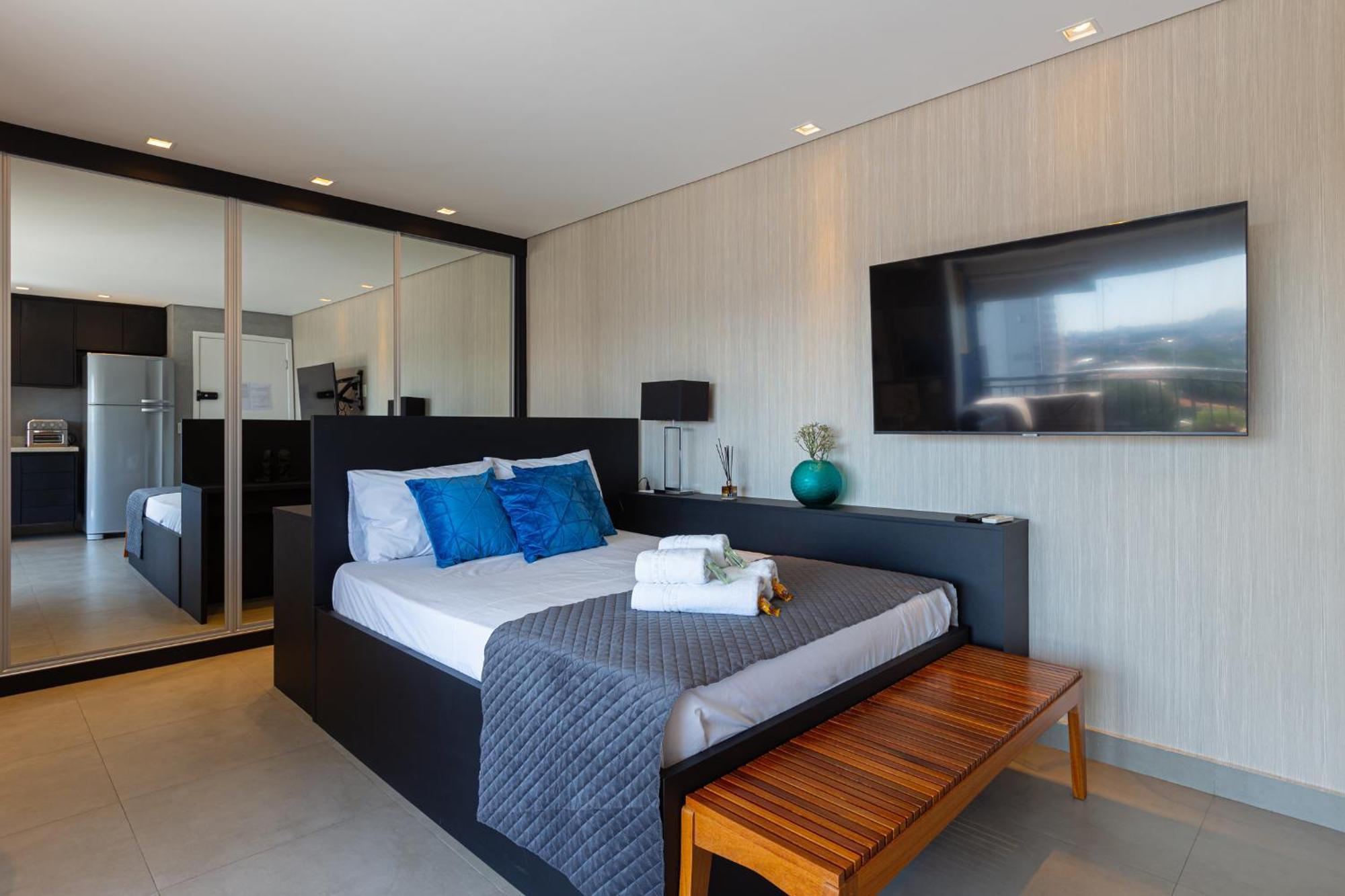 Apartment Easy Star - Espacoso Ao Lado Do Aeroporto De Congonhas - Zy01g *
