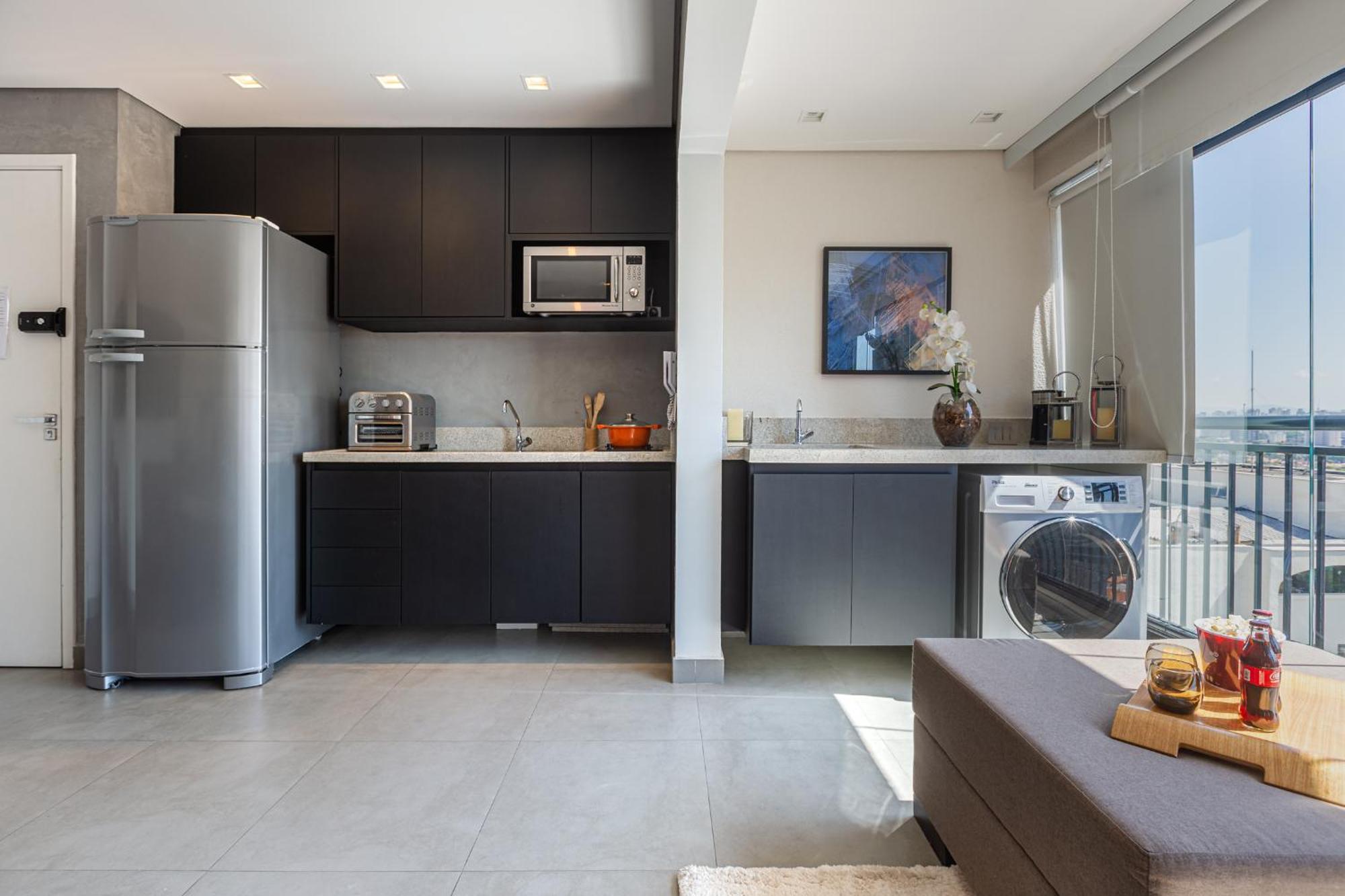 Apartment Easy Star - Espacoso Ao Lado Do Aeroporto De Congonhas - Zy01g