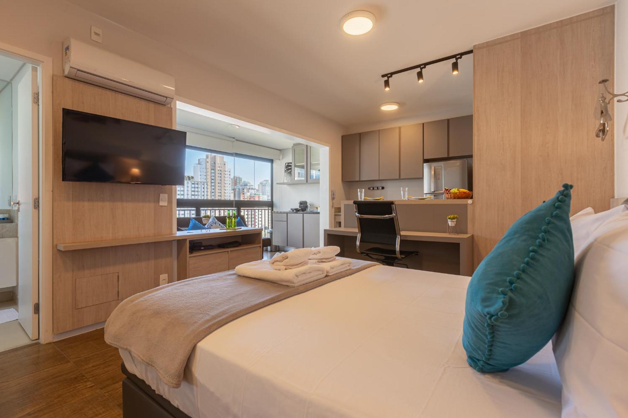 Apartment Easy Star - Espacoso Ao Lado Do Aeroporto Congonhas - Hh01h Sao Paulo