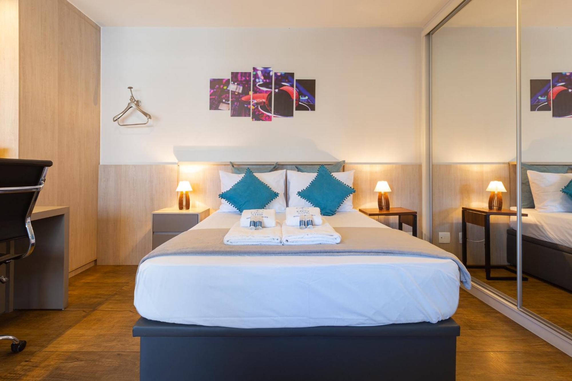 Apartment Easy Star - Espacoso Ao Lado Do Aeroporto Congonhas - Hh01h *