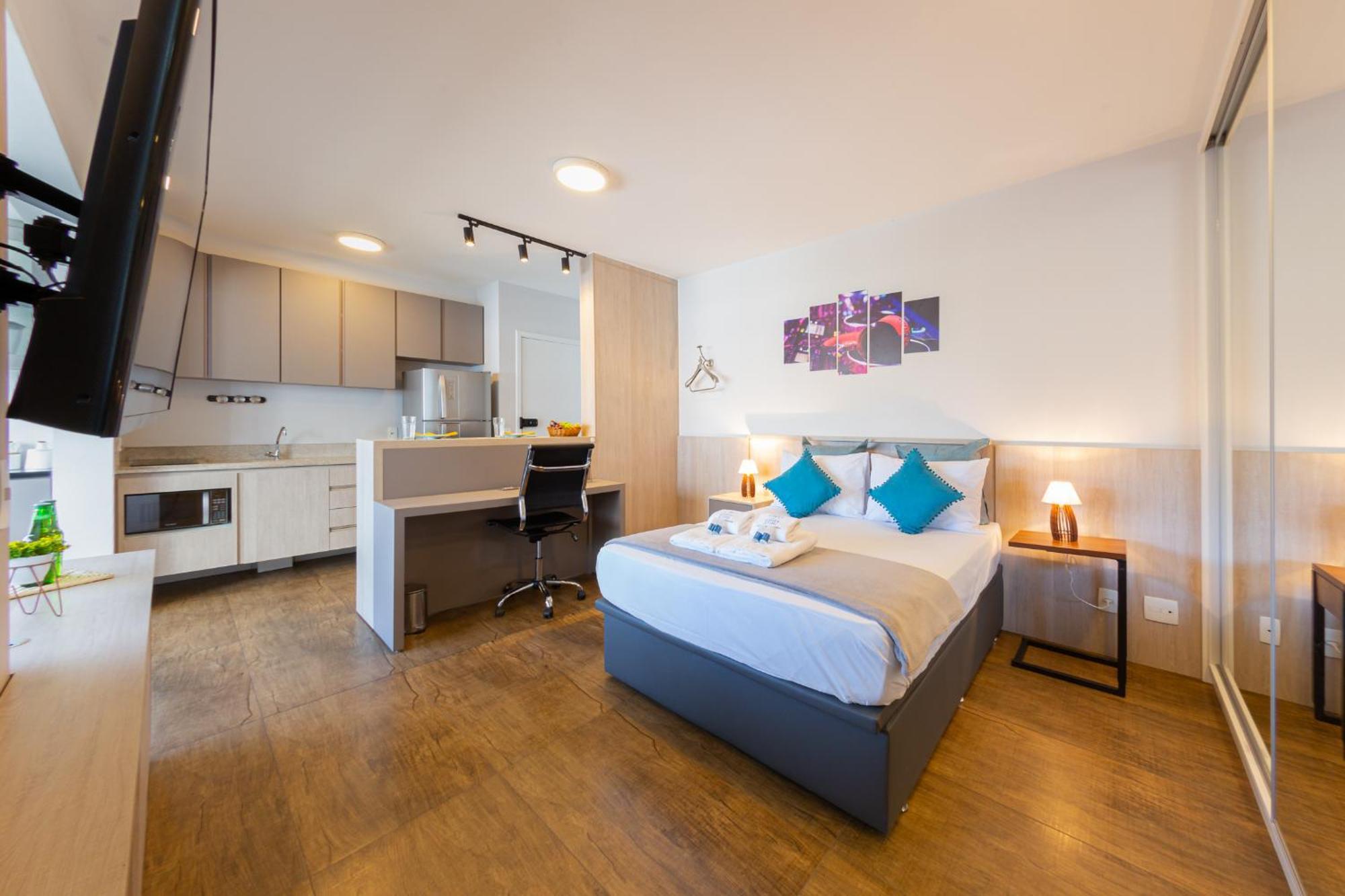 Apartment Easy Star - Espacoso Ao Lado Do Aeroporto Congonhas - Hh01h