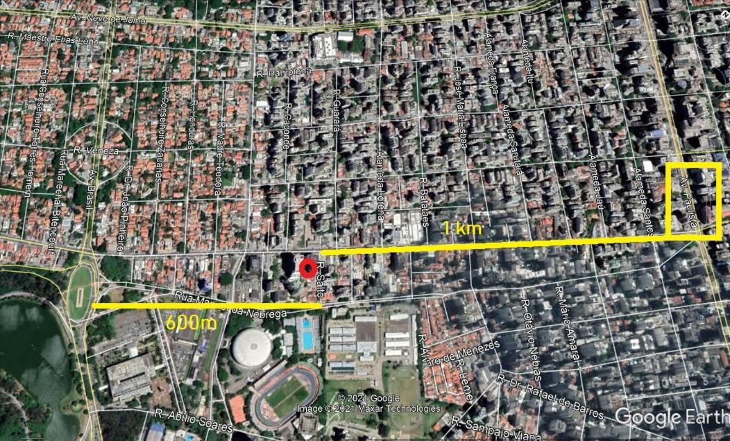 Flat Ibirapuera Jardins Sp Com Garagem Inclusa! Apartment *