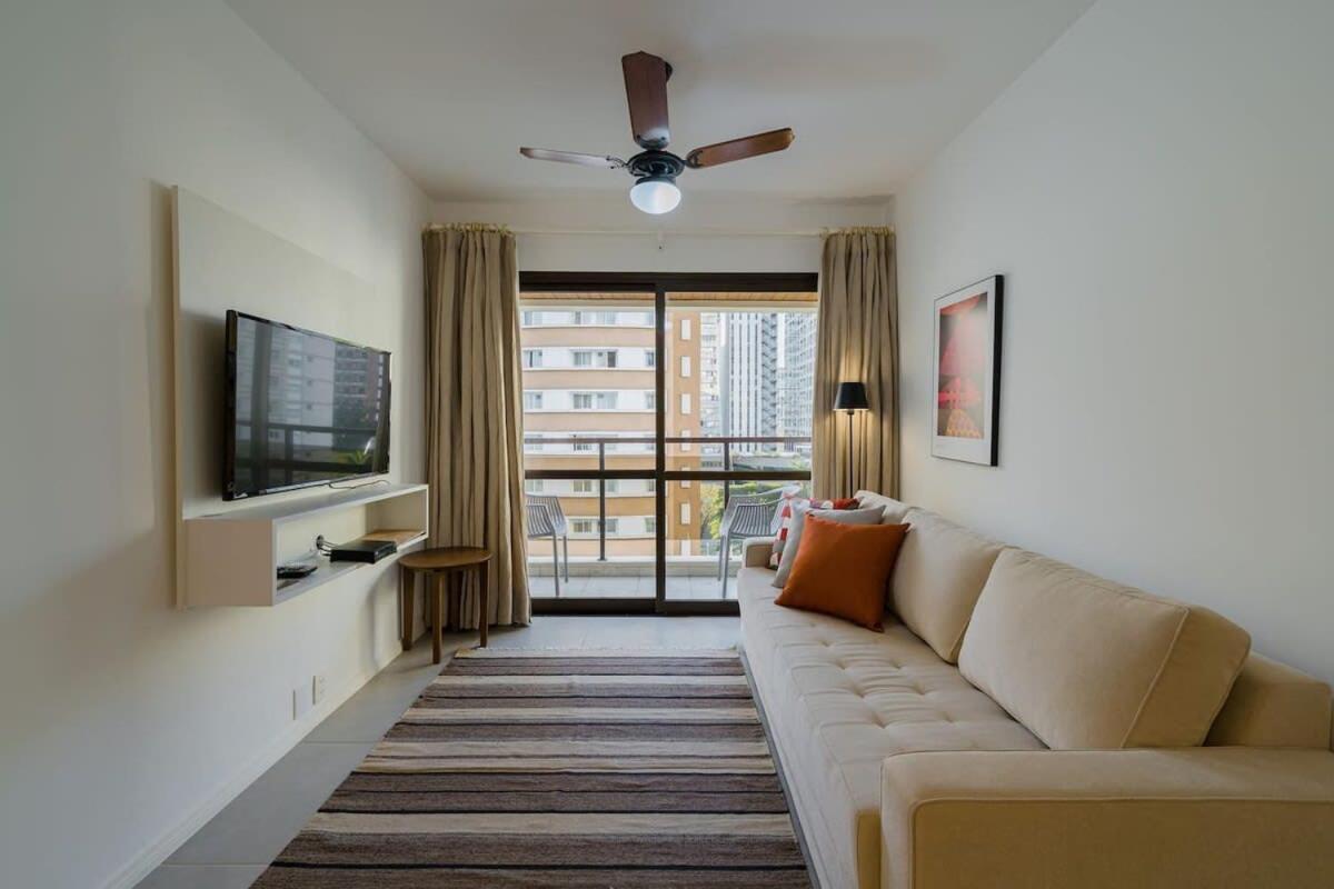Apartamento Bhomy Jardins Varanda Na Alameda Jau Tr218