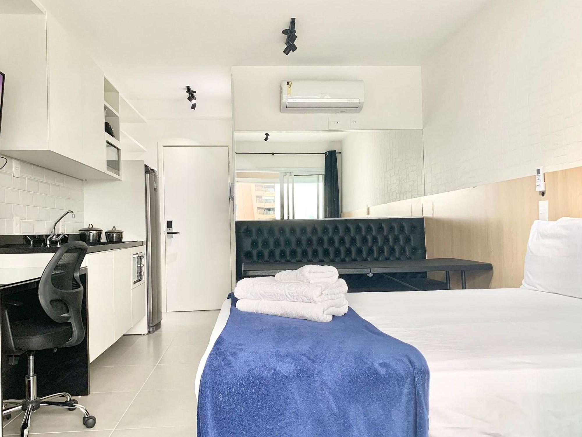 Ap Moema Prox Parqque Ibirapuera Expo Imigrantes Cd 504 Apartamento São Paulo