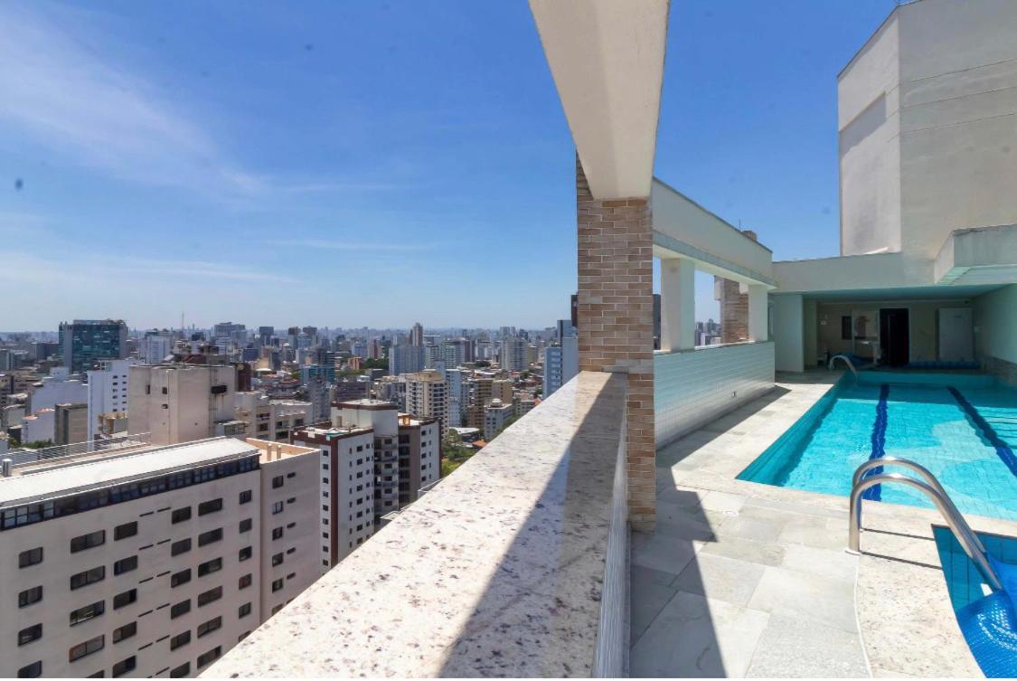 Apartamento Mcbv1- Piscina Cobertura Vista Sp Garagem Frei Caneca 44m2 São Paulo