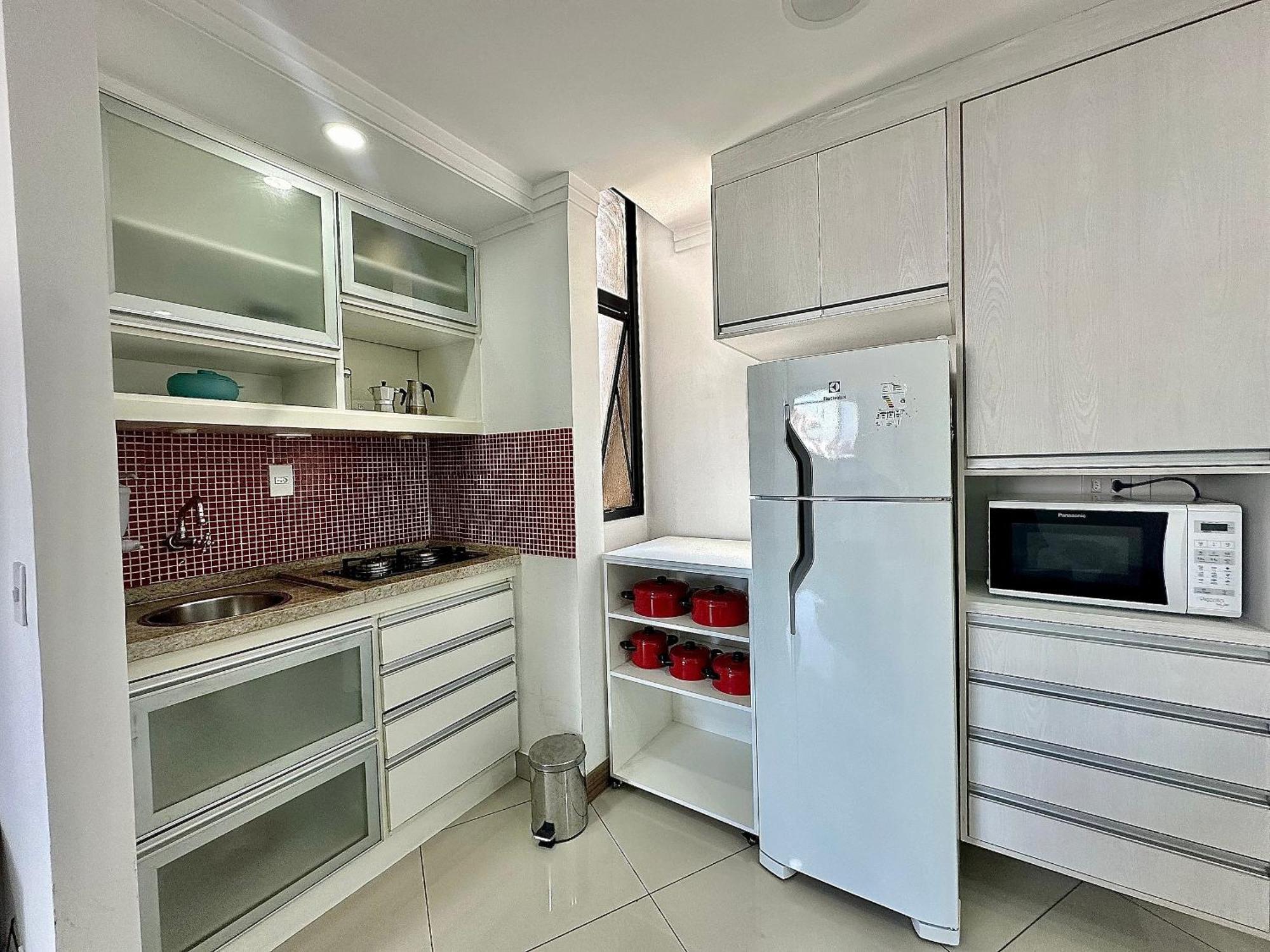 Apartamento Moema Studium Decorado Com Garagem Ar Condicionado *