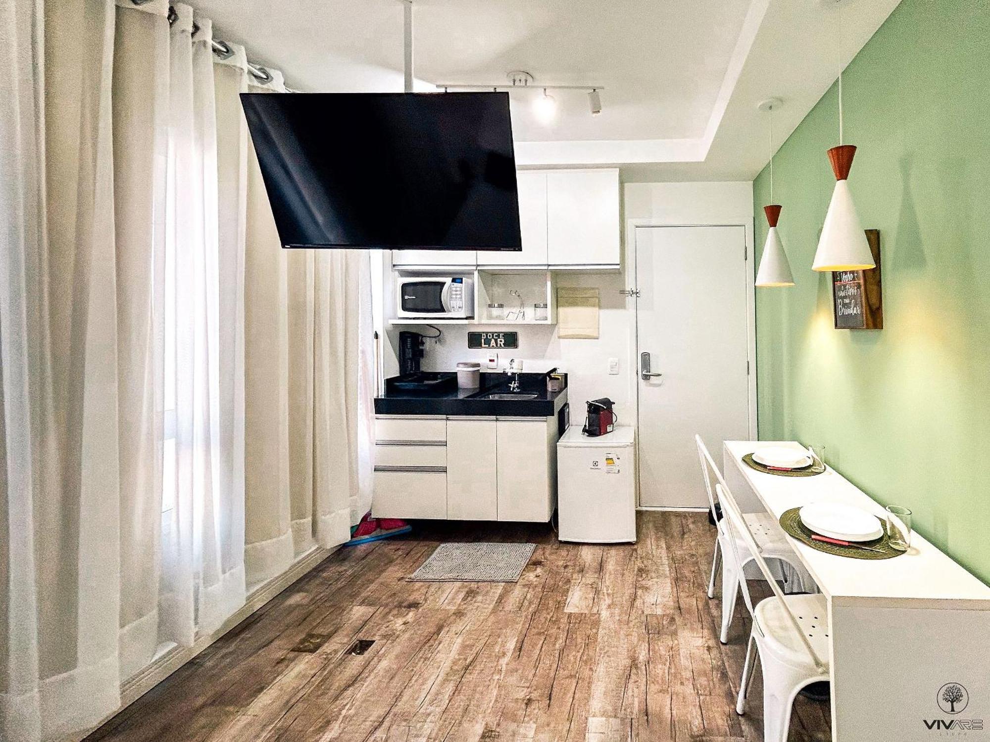 Apartment Vitta Apto 3 Min Do Allianz, Piscina, Vaga E Wifi *