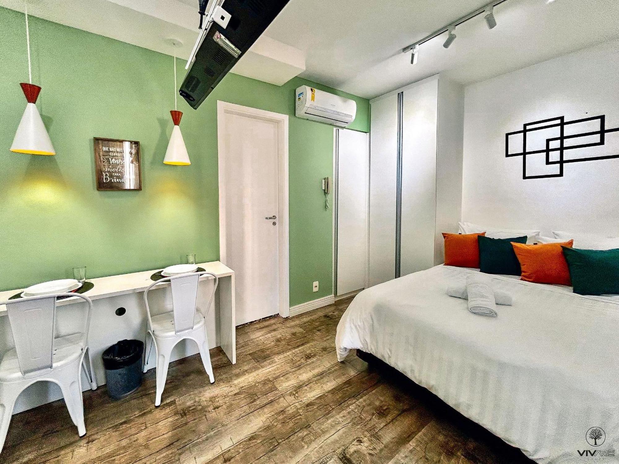 Vitta Apto 3 Min Do Allianz, Piscina, Vaga E Wifi Apartment