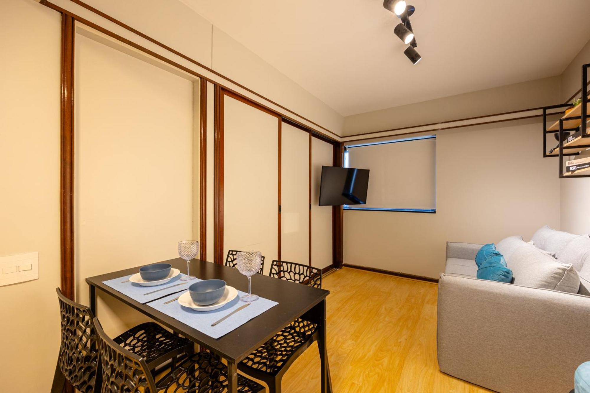 Apartment Easy Star - Aconchegante Flat Perto Do Shopping Pamplona - Hq03i