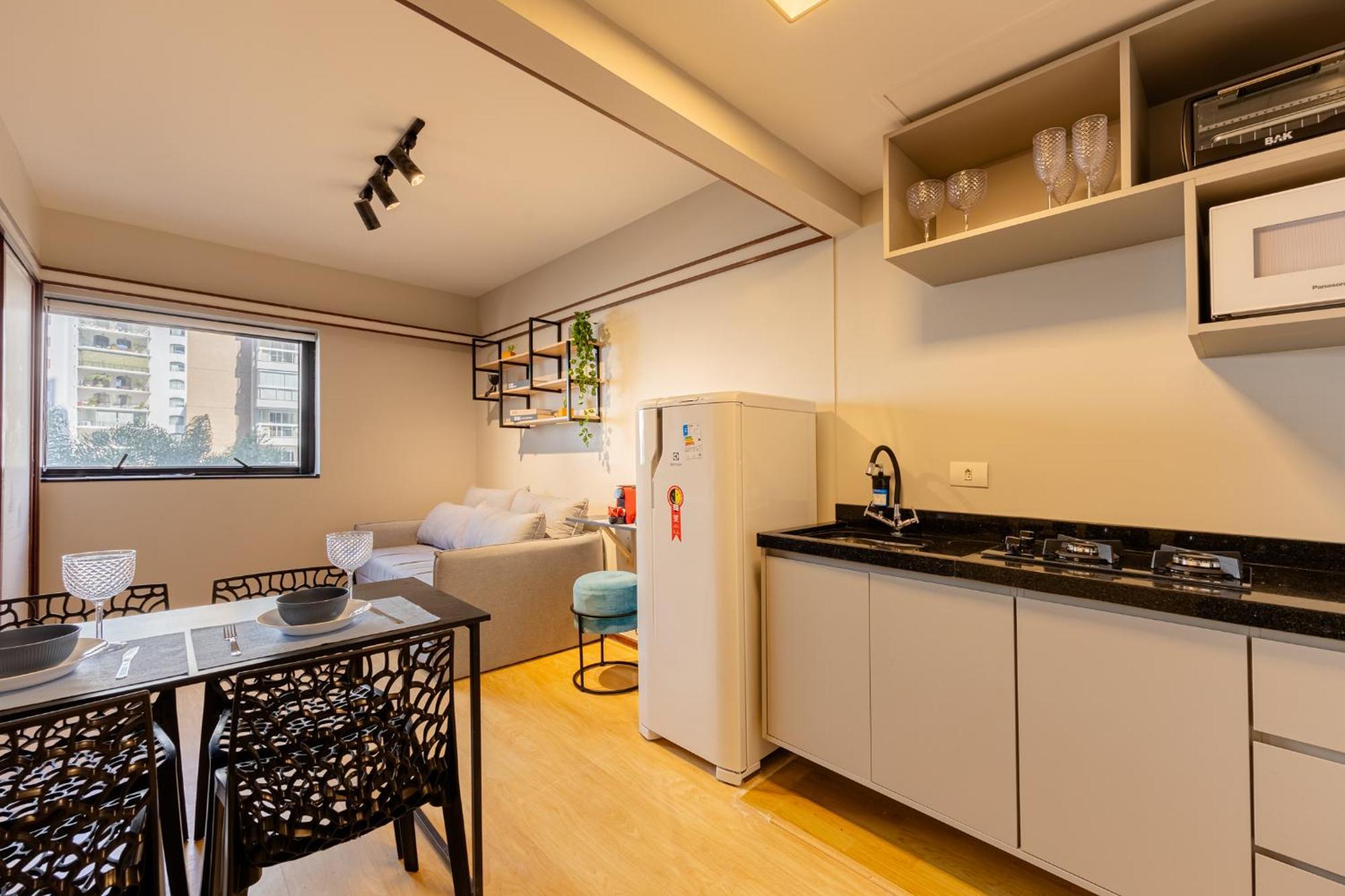 Apartment Easy Star - Aconchegante Flat Perto Do Shopping Pamplona - Hq03i