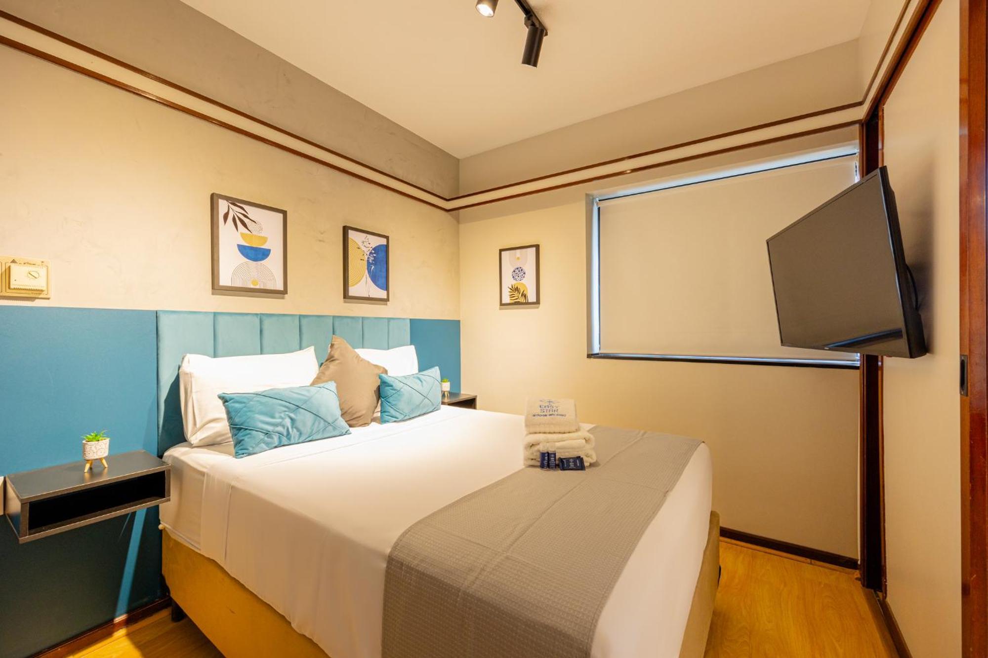 Apartment Easy Star - Aconchegante Flat Perto Do Shopping Pamplona - Hq03i