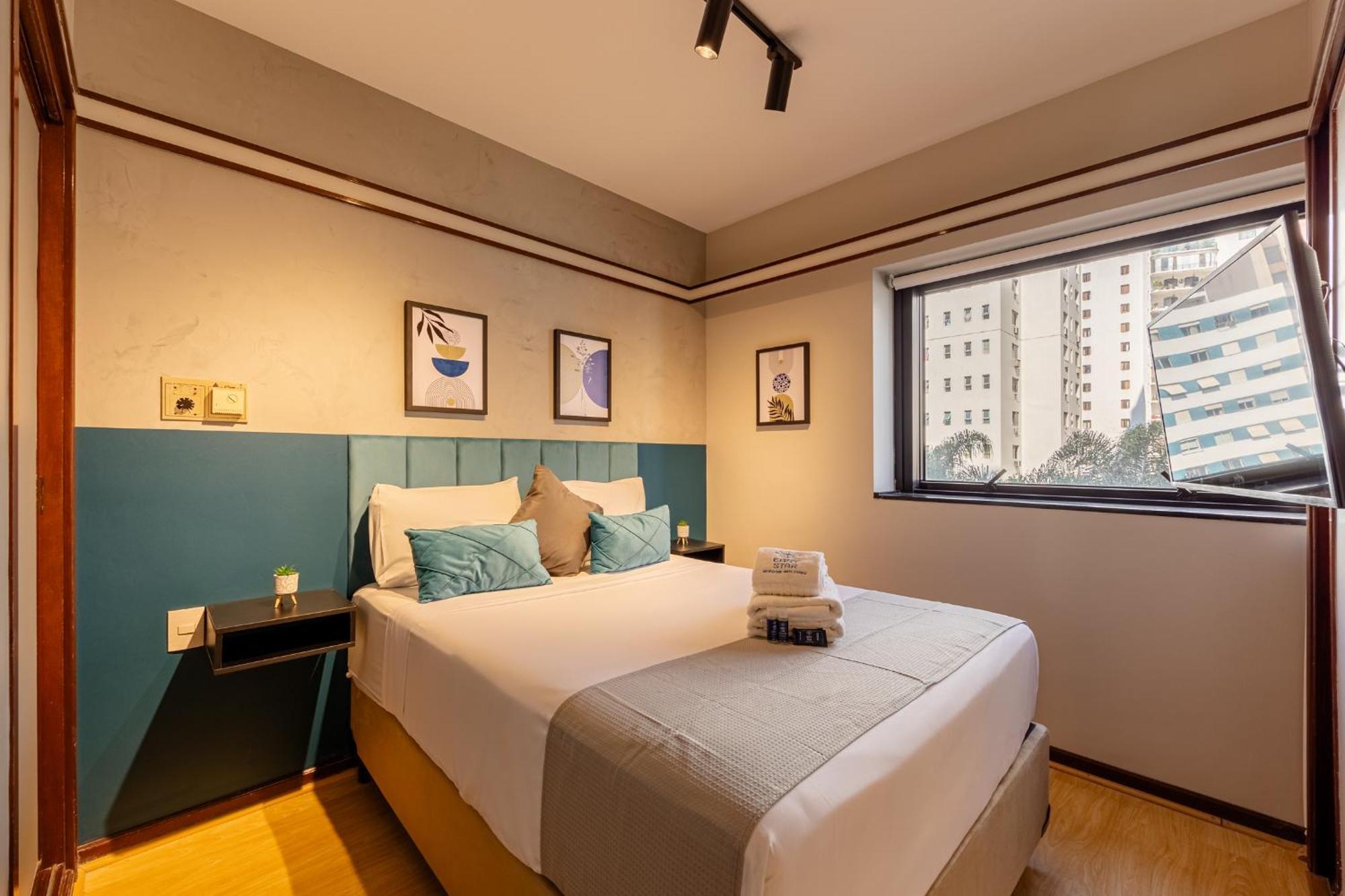 Apartment Easy Star - Aconchegante Flat Perto Do Shopping Pamplona - Hq03i Sao Paulo