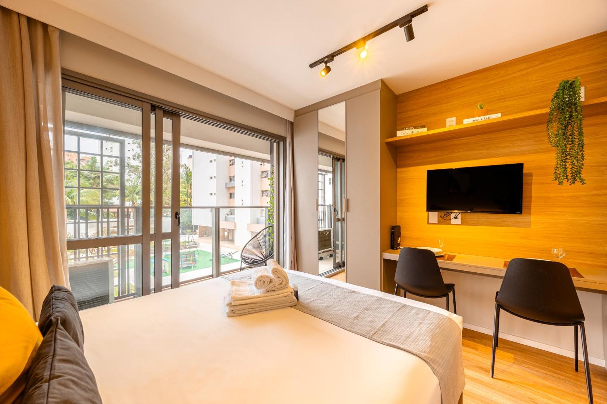 Apartment Easy Star - Charmoso No Novo Brooklin - Is03i *