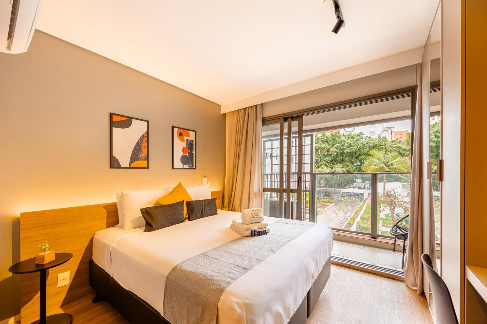 Apartment Easy Star - Charmoso No Novo Brooklin - Is03i *