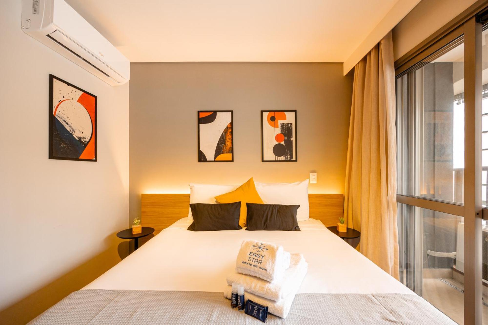 Apartment Easy Star - Charmoso No Novo Brooklin - Is03i Sao Paulo