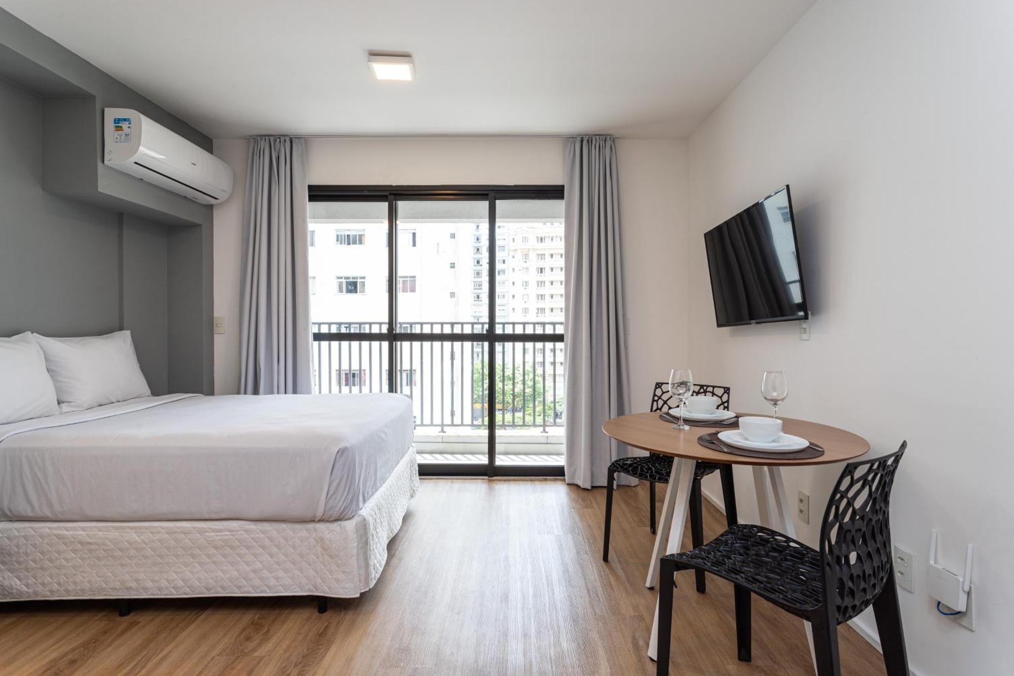 Apartment Aurora Paulistana A Passos Do Metro Republica *
