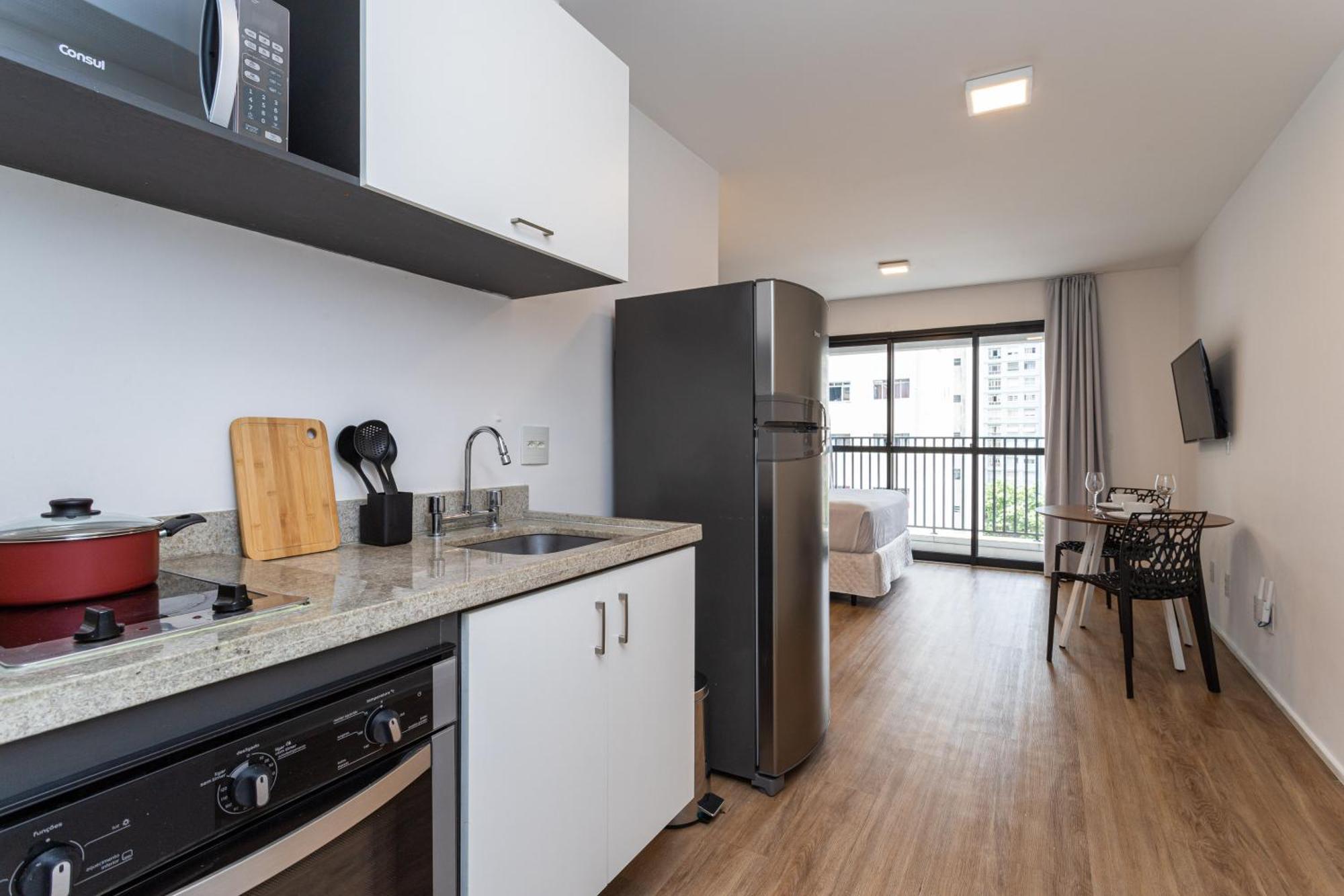 Apartment Aurora Paulistana A Passos Do Metro Republica *