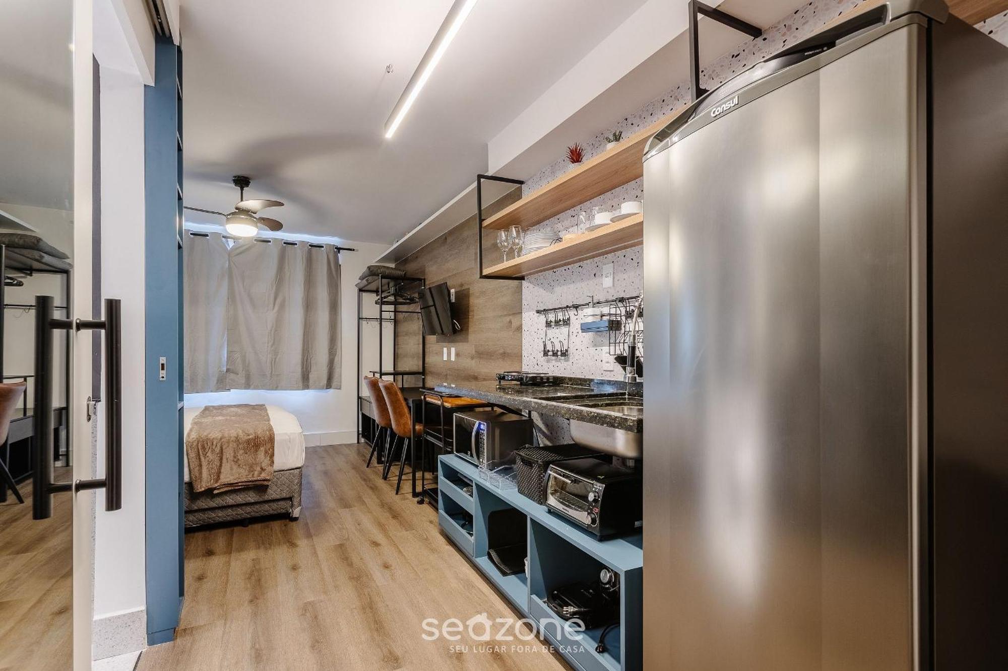 Apartamento Estudio Moderno A Minutos Do Ibirapuera Vbm1313 *
