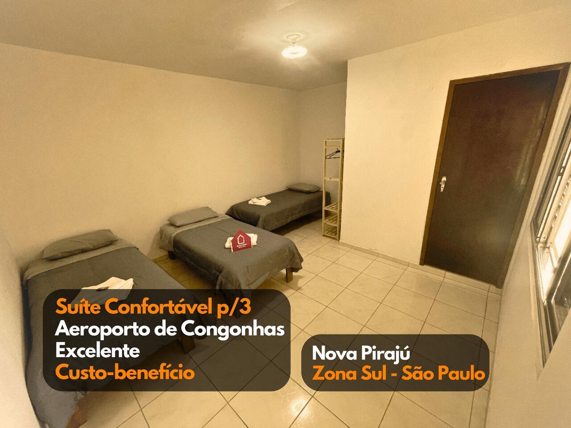 Apartamento 4 Exclusiva Em Casa/pousada, Aeroporto Congonhas - Nao Compartilhada *