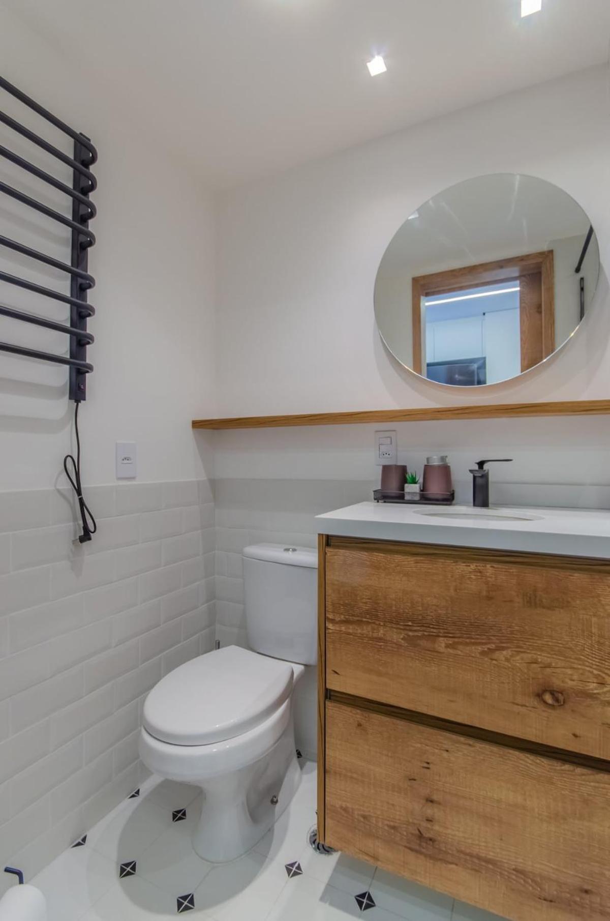 Apartamento V1501 - Loft| Metro| Ar-cond.|academia| Mercado 24h *