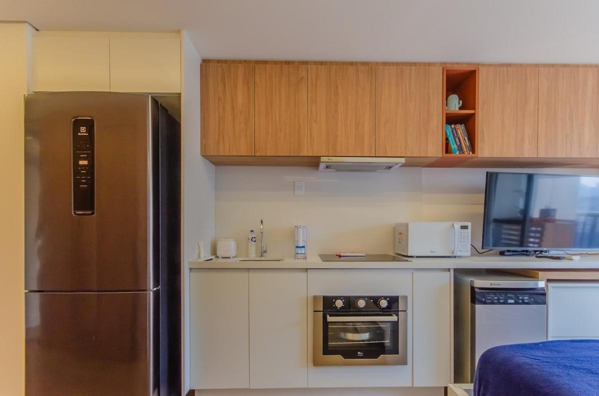 V1501 - Loft| Metro| Ar-cond.|academia| Mercado 24h Apartamento